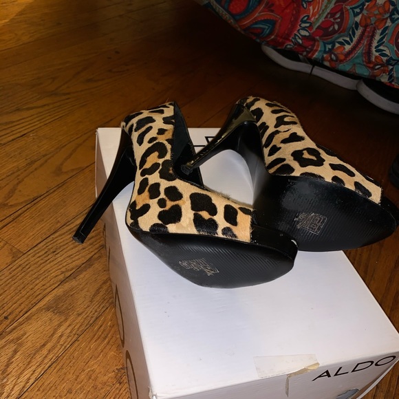 Aldo - Seavers Peep Toe Heels - Picture 2 of 3